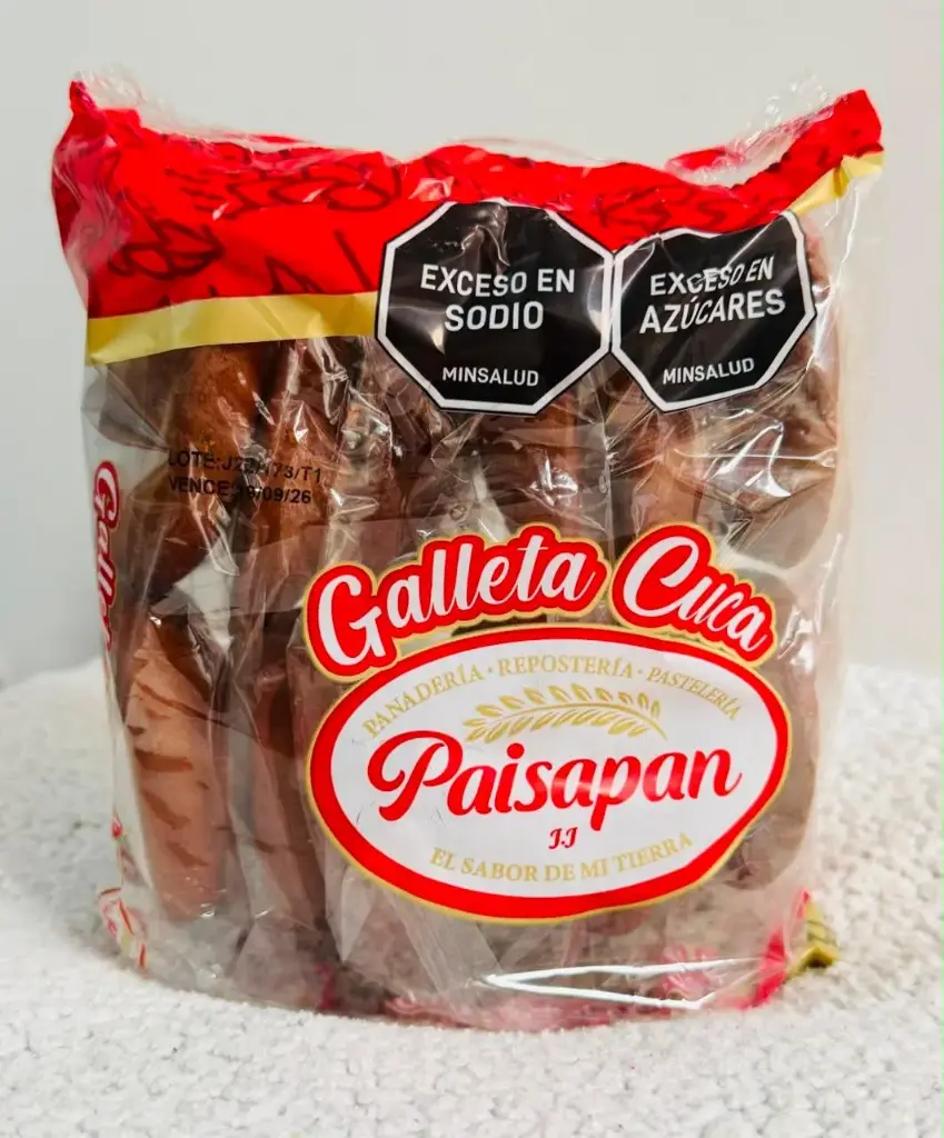 PAN DULCE CUCA 24X12 UNIDADES PAISA