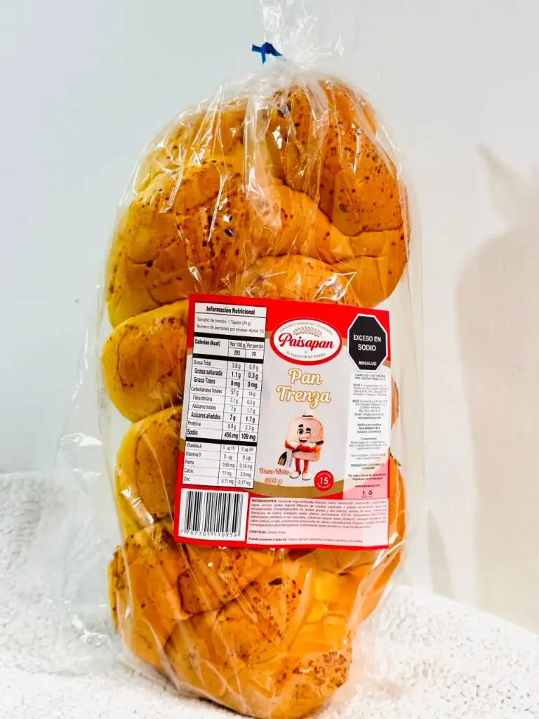 PAN TRENZA X 10 UND
