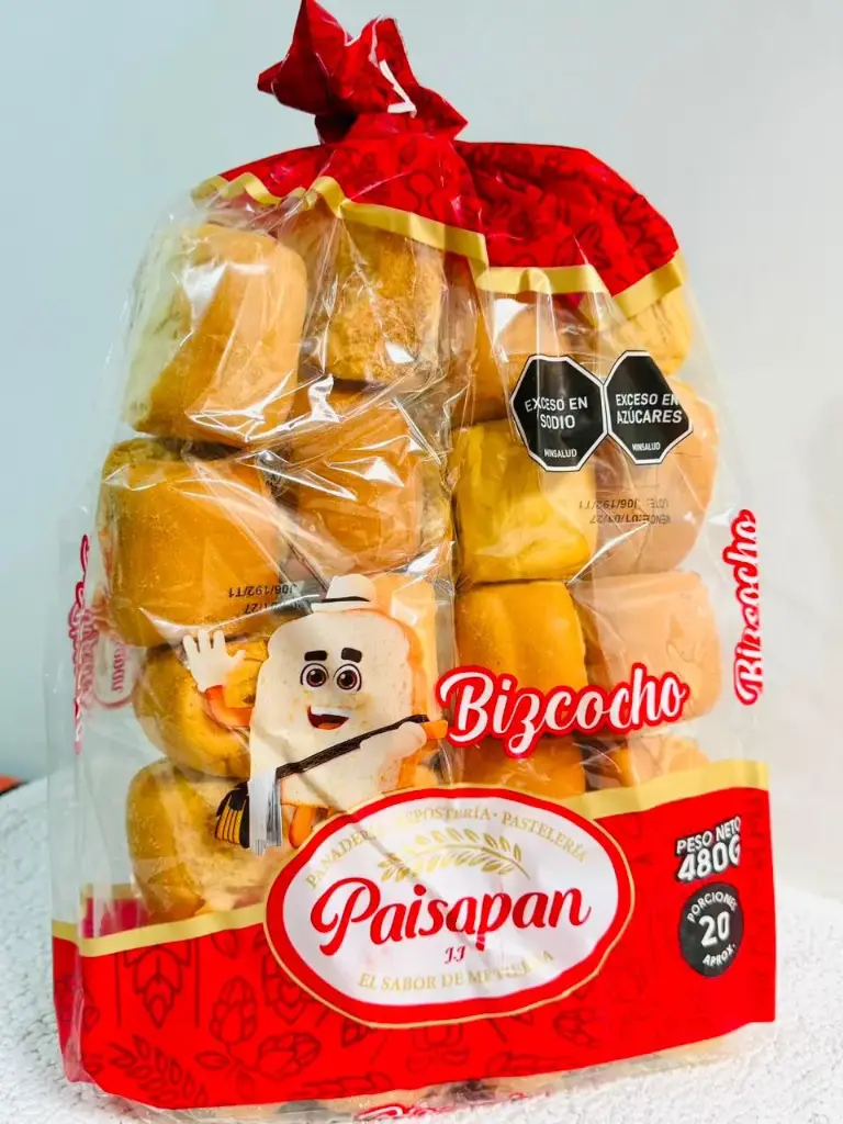 BIZCOCHOS 12X20 UNIDADES PAISA