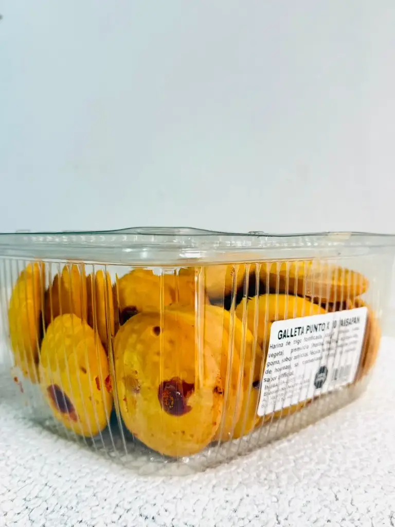 PAN DULCE CON SABOR A FRUTAS PUNTO 6X30 UNIDADES PAISA