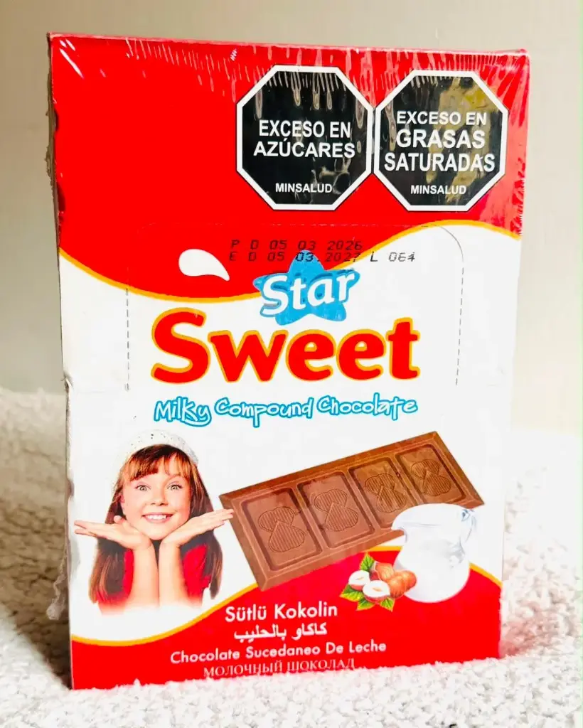 CHOCOLATINA STAR SWEET X24