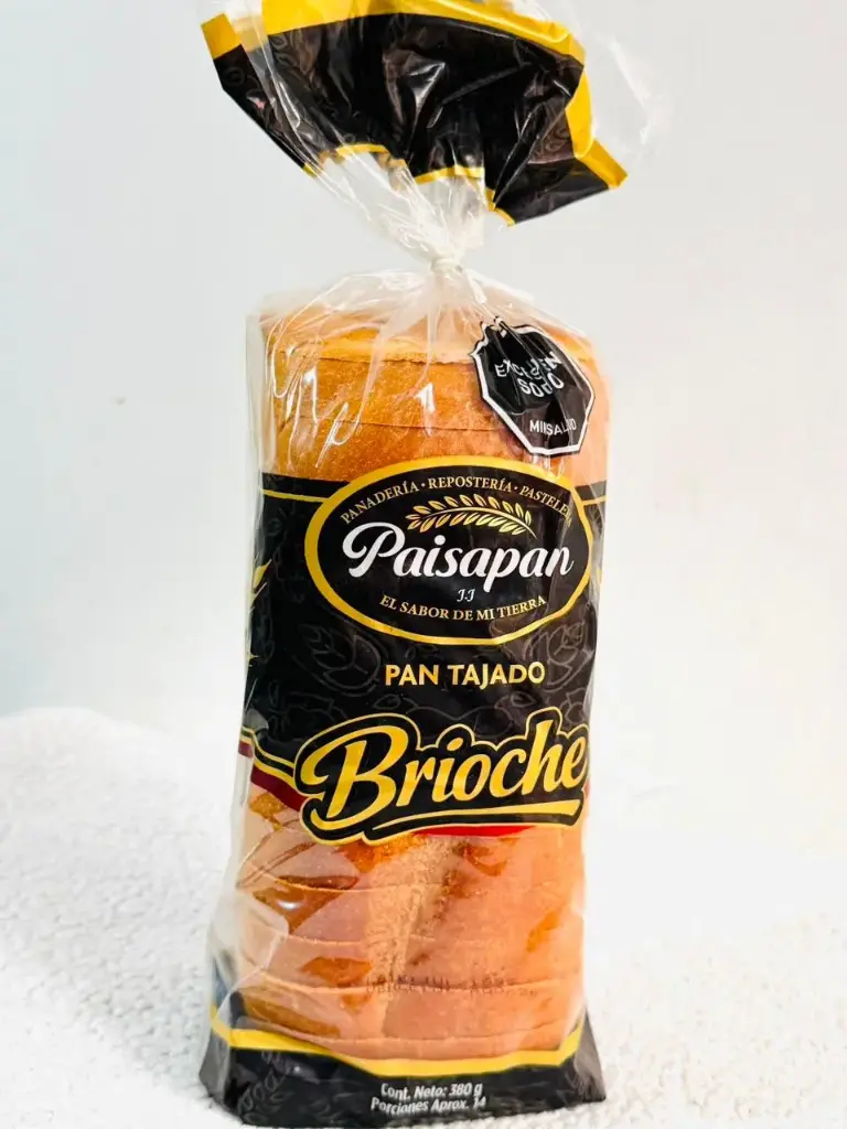 PAN TAJADO BRIOCHE PAISAPAN 380GX12