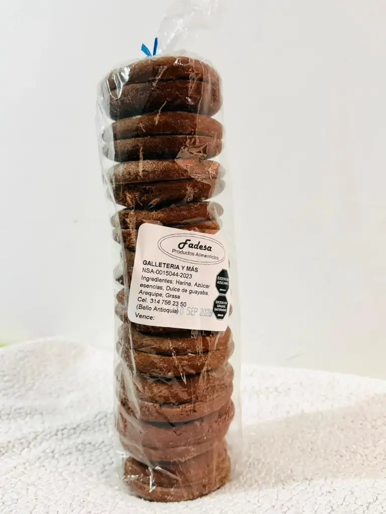 PAN GALLETA NEGRO X20