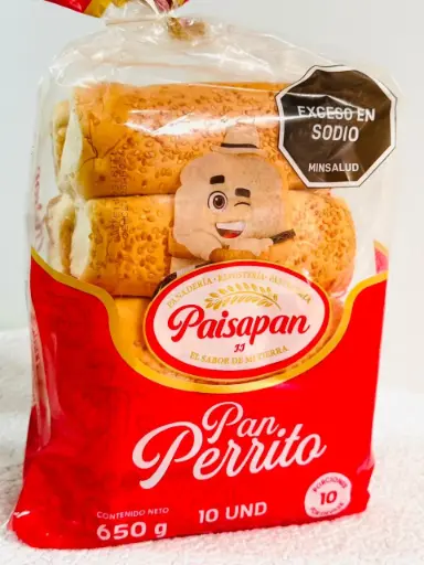 [21620] PAN PERRITO 8X10 PAISA